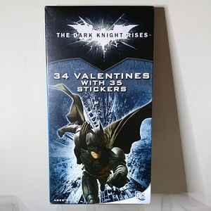 Batman The Dark Knight Rises DC Comics 34 Valentines with Stickers